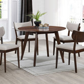 Onaka 5 Pc. Round Table Dining Set Model Tm3112T-5Pc By Furniture Of America
